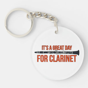 Porte-clés C'est un grand jour pour Clarinet