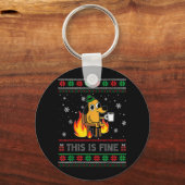 Porte-clés C'Est Un Mème De Chien Faux Drôle Chaud Sweat De N (Recto)