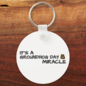 Porte-clés C'est un miracle du jour des marmottes (Recto)