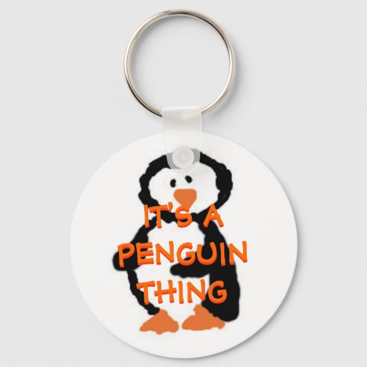 PORTE-CLÉS C'EST UN PORTE - CLÉ DE PENGUIN (Recto)
