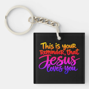 Porte-clés C'est un rappel que Jésus vous aime