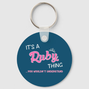 Porte-clés C'est un truc Ruby que tu ne comprendrais pas Port