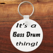 Porte-clés C'est une batterie de basse ! (Recto)