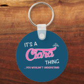 Porte-clés C'est une chose Ciara que vous ne comprendriez pas (Recto)