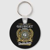 Porte-clés C'est une chose de Grubert que vous ne comprendrie (Verso)