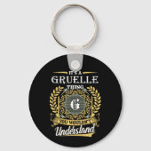 Porte-clés C'est une chose de Gruelle que vous ne comprendrie (Recto)