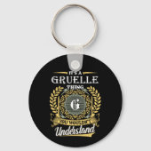 Porte-clés C'est une chose de Gruelle que vous ne comprendrie (Verso)