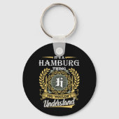 Porte-clés C'est une chose de Hambourg que vous ne comprendri (Verso)