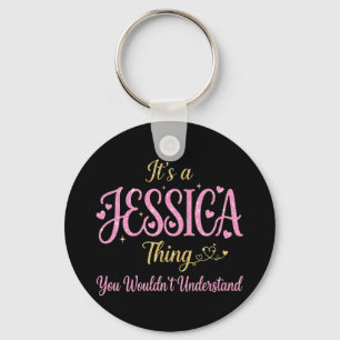 Porte-clés C'est une chose de Jessica Rose Gold Femme Cadeau