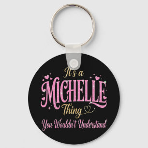 Porte-clés C'est une chose de Michelle Rose Gold Femme Cadeau