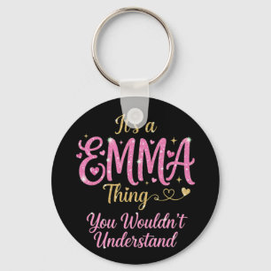 Porte-clés C'est une chose d'Emma Rose Or Femme Cadeau