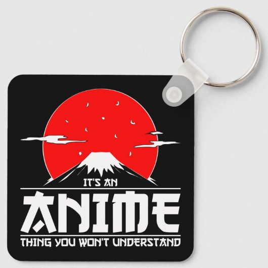 Porte-clés C'est une chose drôle que vous ne comprendrez pas (Dos)