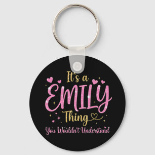 Porte-clés C'est une chose Emily Rose Gold Femme Cadeau