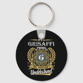Porte-clés C'est une chose Grisaffi que vous ne comprendriez  (Verso)