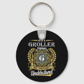 Porte-clés C'est une chose Groller que vous ne comprendriez p (Verso)