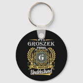 Porte-clés C'est une chose Groszek que vous ne comprendriez p (Recto)