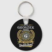 Porte-clés C'est une chose Groszek que vous ne comprendriez p (Verso)