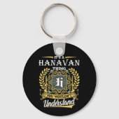 Porte-clés C'est une chose Hanavan que vous ne comprendriez p (Recto)