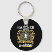 Porte-clés C'est une chose Hancher que vous ne comprendriez p (Verso)