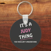 Porte-clés C'est une chose Judy que tu ne comprendrais pas Po (Recto)