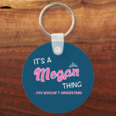 Porte-clés C'est une chose mégane que vous ne comprendriez pa (Recto)