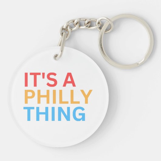 PORTE-CLÉS C'EST UNE CHOSE PHILLY (Dos)