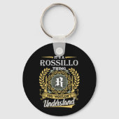Porte-clés C'est une chose Rossillo que vous ne comprendriez (Recto)