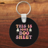 Porte-clés C'Est Une Feuille De Boite Halloween Ghost Funny P (Recto)