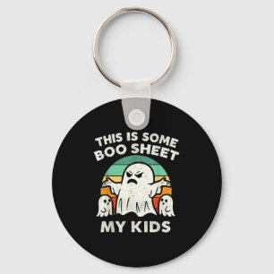 Porte-clés C'Est Une Feuille De Boite Mes Enfants Fantôme Rét