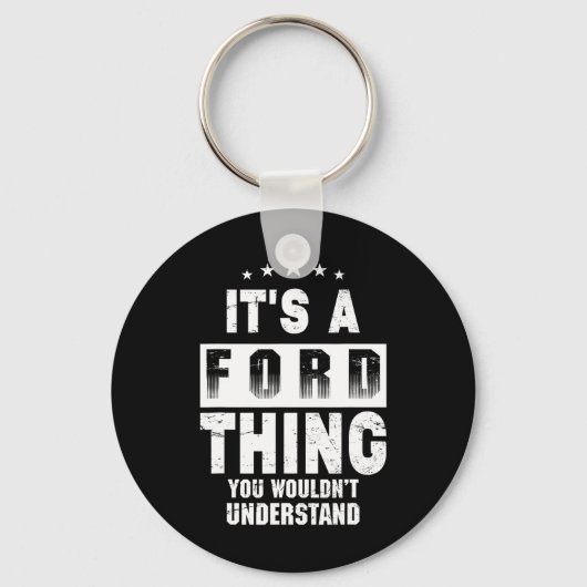 Porte-clés C'est une histoire de Ford que vous ne comprendrie (Recto)