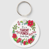 Porte-clés C'est une journée de Kinda Punch Throat (Recto)