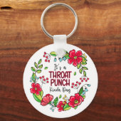 Porte-clés C'est une journée de Kinda Punch Throat (Recto)