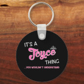 Porte-clés C'est une Joyce que vous ne comprendriez pas (Recto)