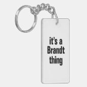 Porte-clés c'est une marque (Devant gauche)