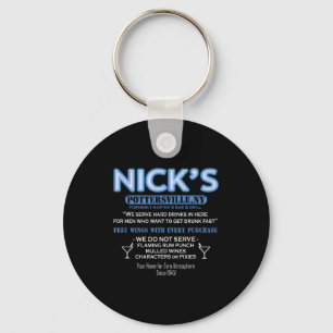 Porte-clés C'est une vie merveilleuse Nicks Bar George Bailey