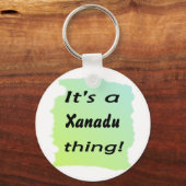 Porte-clés C'est Xanadu ! (Recto)