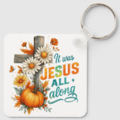 Porte-clés C'Était Jésus... (Dos)