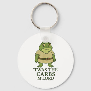 Porte-clés C'Était Le Mlord Carbs Funny Frog Meme Médiéval