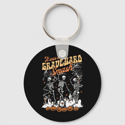 Porte-clés C'Était Un Squelette Graveyard Smash Saison Éffray (Recto)