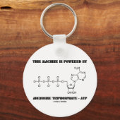 Porte-clés Cette Machine Est Alimentée Par Adenosine Triphosp (Recto)