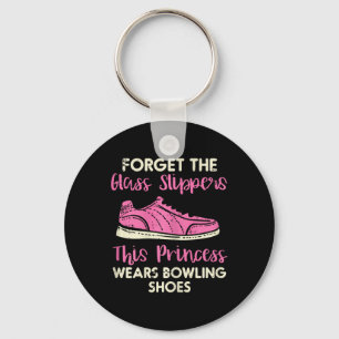 Porte-clés Cette Princesse Porte Un Bowling Chaussures Bowler