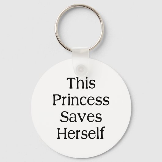 Porte-clés Cette princesse sauve (Recto)