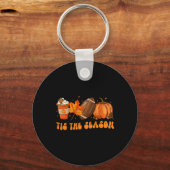 Porte-clés Cette Saison Footll Footll Automne Thanksgiving 2 (Recto)