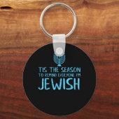 Porte-clés Cette Saison Pour Tout Le Monde Je Suis Juif Drôle (Recto)
