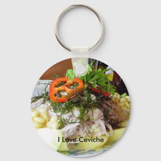 Porte-clés Ceviche (Recto)