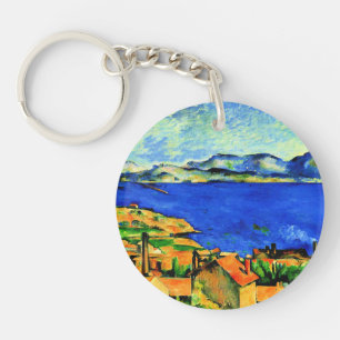 Porte-clés Cezanne - Golfe de Marseille vue de L'Estaque Ke