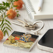 Porte-clés Cezanne - La vie morte avec l'artisanat italien (Devant Droit)