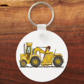Porte-clés Chai clé de construction de l'excavatrice de la ra (Recto)