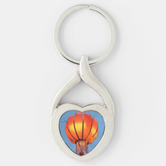 Porte-clés Chaîne-clavier de lanterne chinoise (Devant)