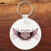 Porte-clés Chaîne clé Flying Heart (Recto)